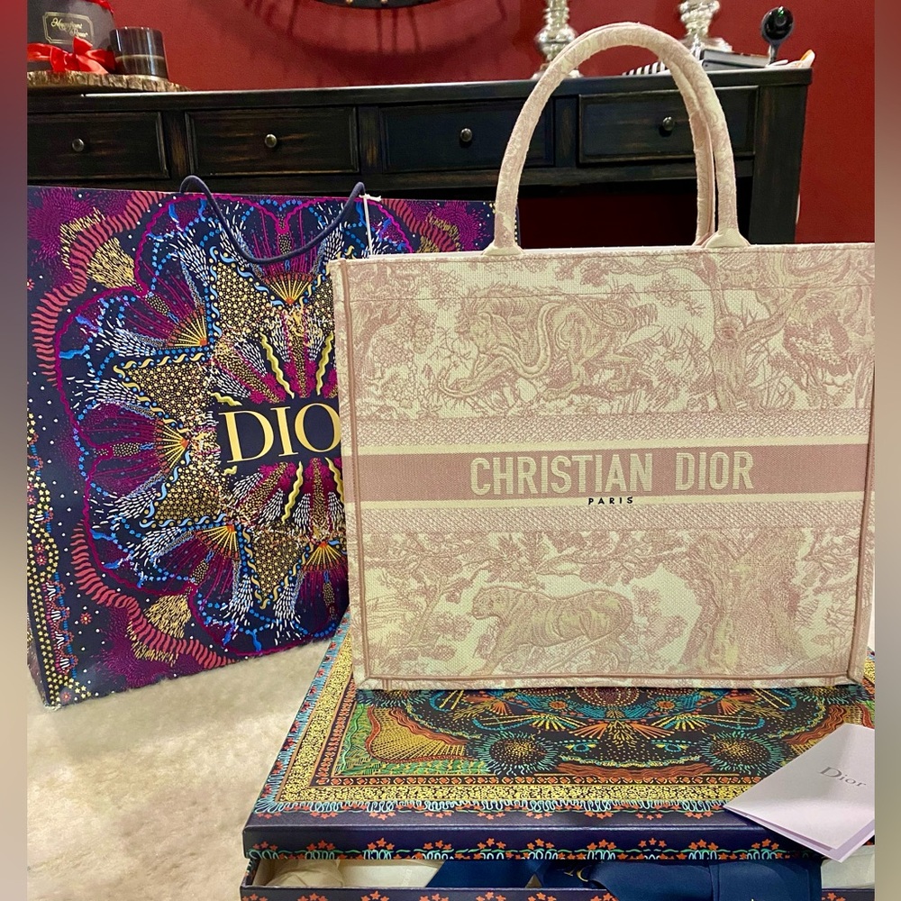 100% authentic Dior Large Book Tote